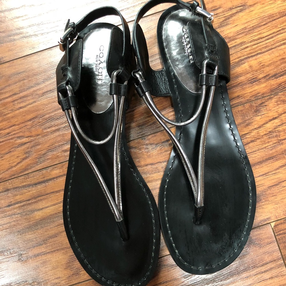 Coach sandals size 10